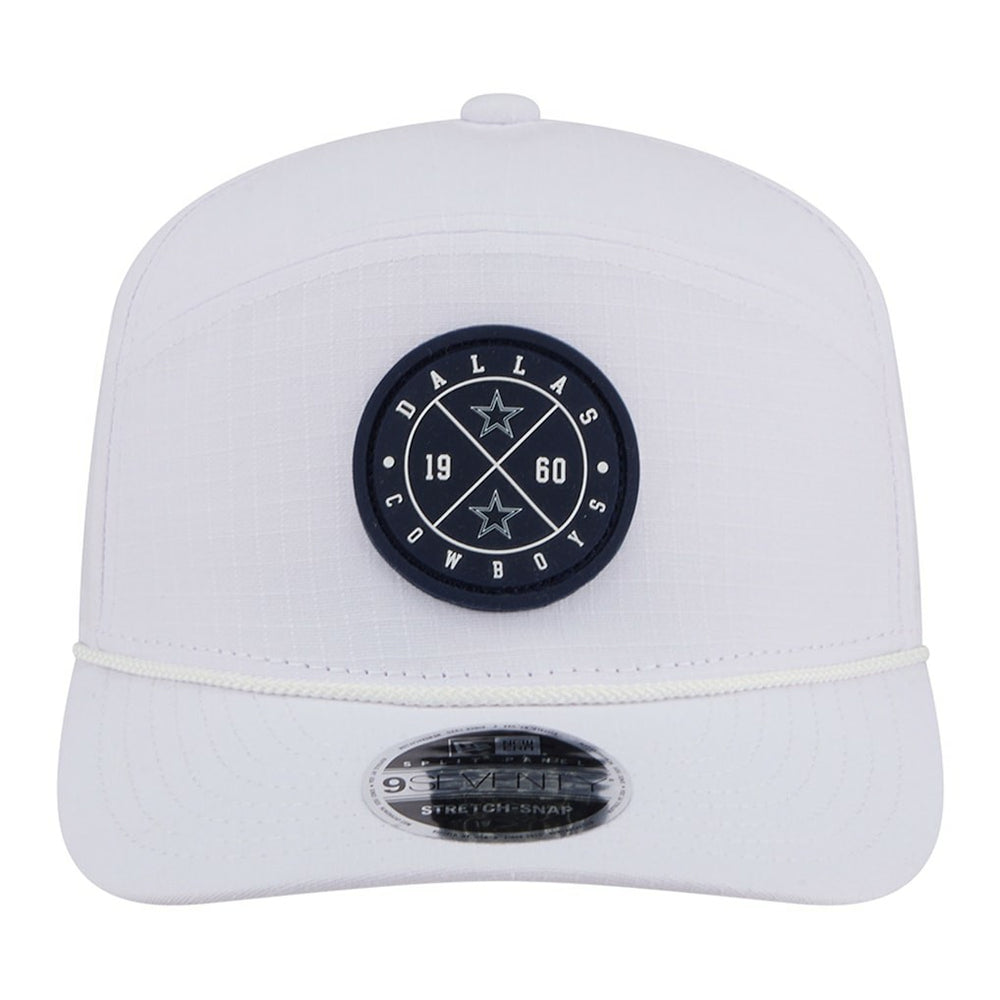 Dallas Cowboys New Era Quick Strike Split Panel 9SEVENTY Stretch-Snap Hat White | NFL