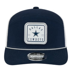 Dallas Cowboys New Era Quick Strike Split Panel 9SEVENTY Stretch-Snap Trucker Hat Navy | NFL