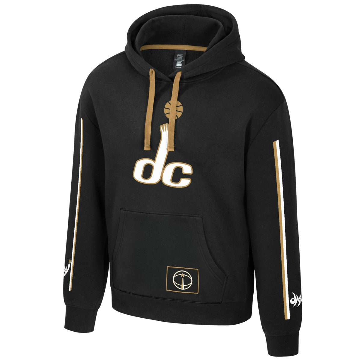 Washington Wizards Stadium Essentials Unisex 2025/26 City Edition City Star Hoodie Black - NBA