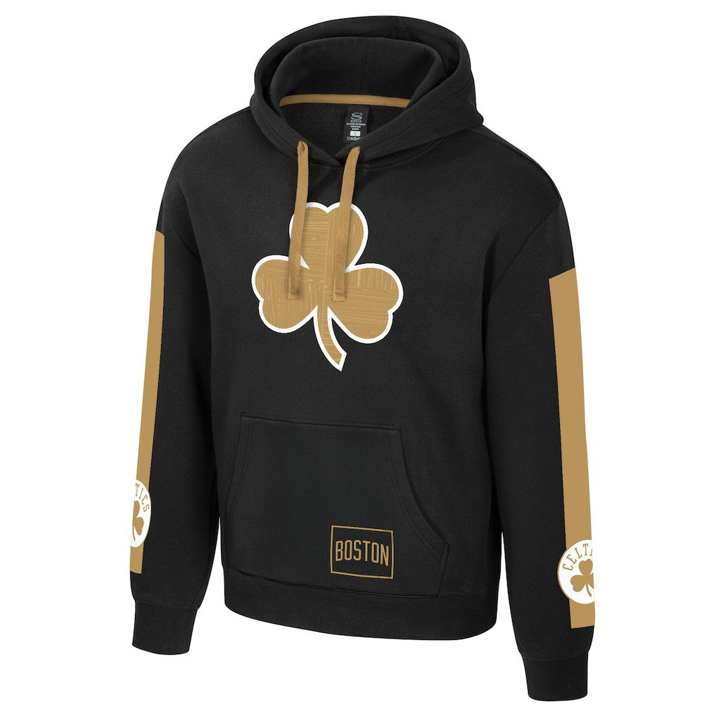 Boston Celtics Stadium Essentials Unisex 2025/26 City Edition City Star Hoodie Black - NBA