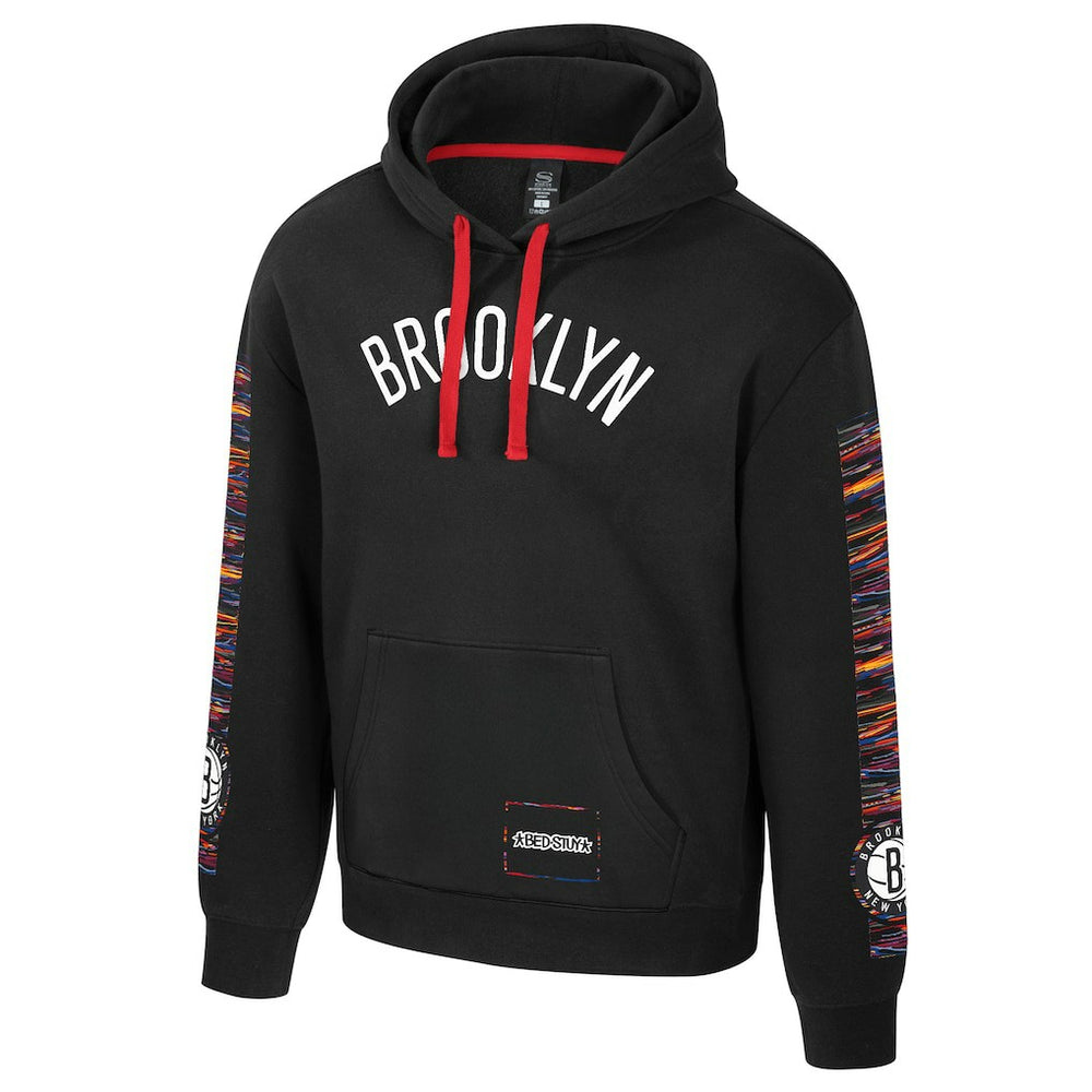 Brooklyn Nets Stadium Essentials Unisex 2025/26 City Edition City Star Hoodie Black - NBA