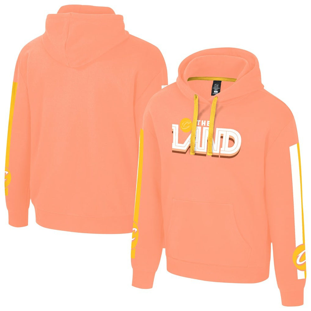 Cleveland Cavaliers Stadium Essentials Unisex 2025/26 City Edition City Star Hoodie Orange - NBA