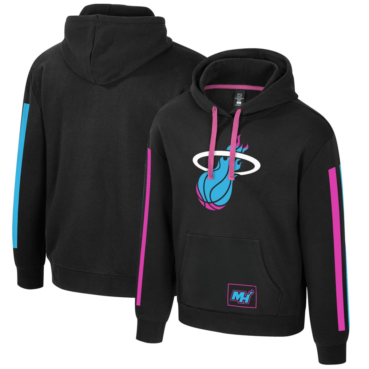 Miami Heat Stadium Essentials Unisex 2025/26 City Edition City Star Hoodie Black - NBA