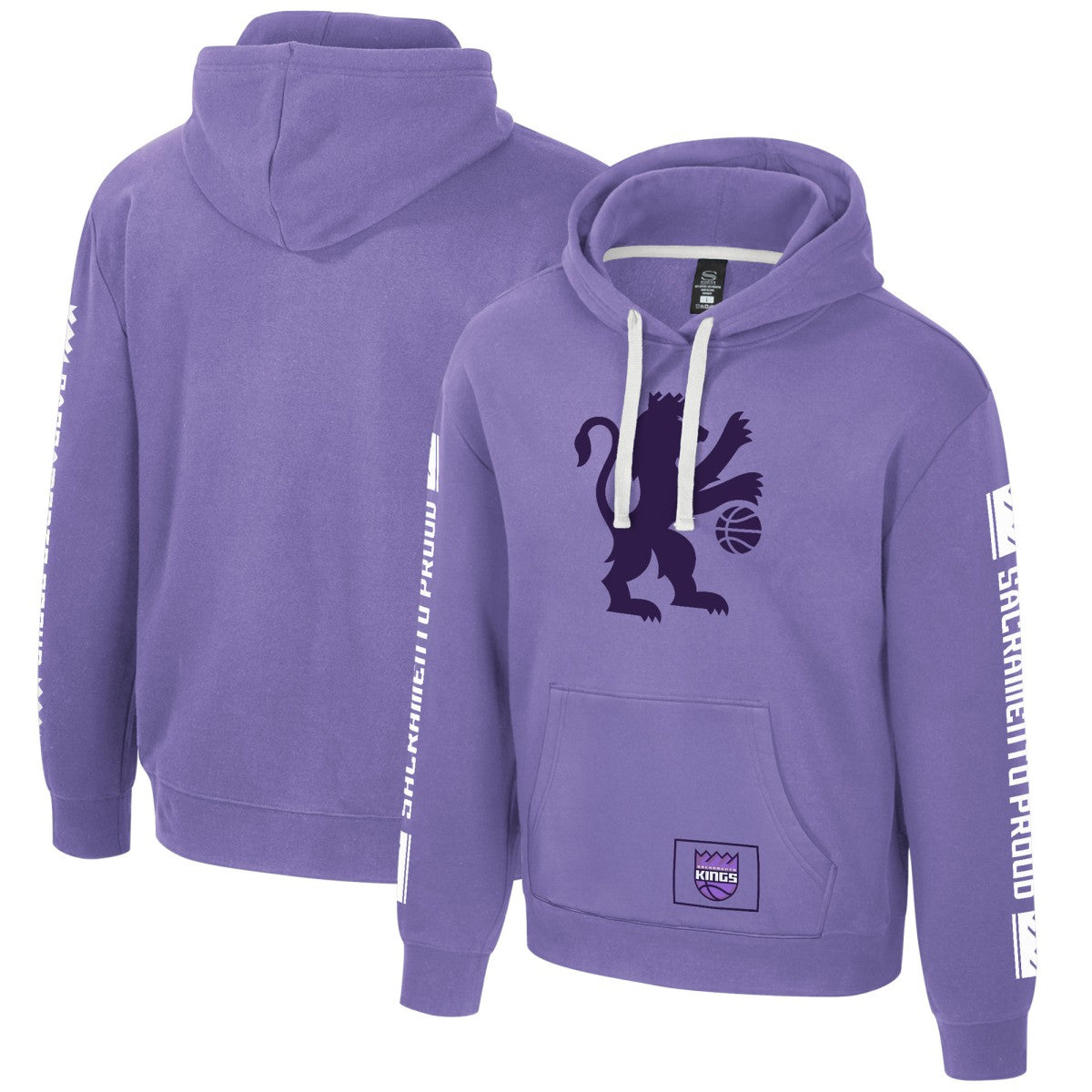 Sacramento Kings Stadium Essentials Unisex 2025/26 City Edition City Star Hoodie Purple - NBA