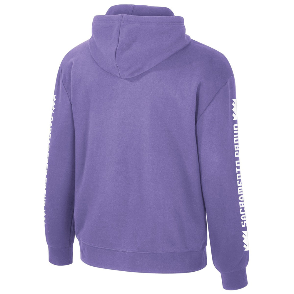 Sacramento Kings Stadium Essentials Unisex 2025/26 City Edition City Star Hoodie Purple - NBA