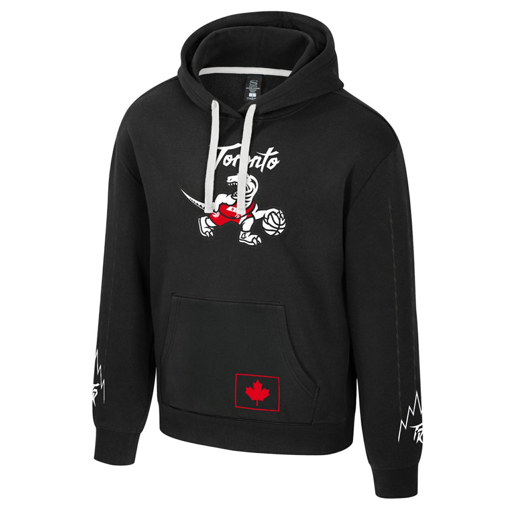 Toronto Raptors Stadium Essentials Unisex 2025/26 City Edition City Star Hoodie Black - NBA