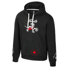 Toronto Raptors Stadium Essentials Unisex 2025/26 City Edition City Star Hoodie Black - NBA