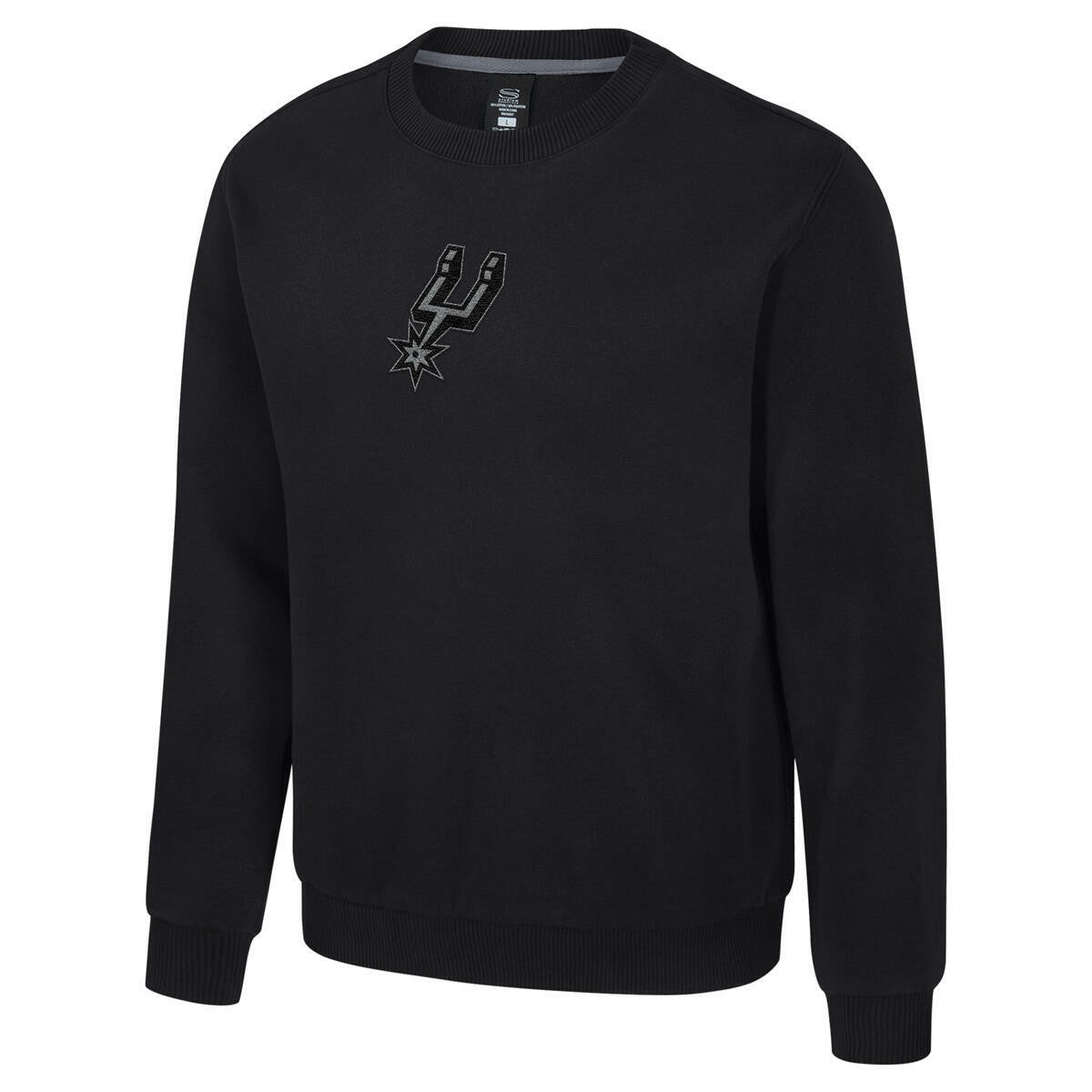 San Antonio Spurs Stadium Essentials Unisex Club Level Chenille Sweatshirt Black - NBA
