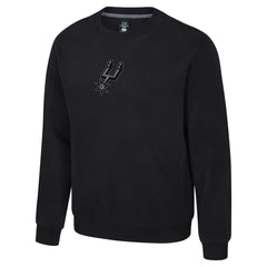 San Antonio Spurs Stadium Essentials Unisex Club Level Chenille Sweatshirt Black - NBA