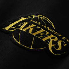 Los Angeles Lakers Stadium Essentials Unisex Club Level Chenille Sweatshirt Black - NBA