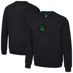 Boston Celtics Stadium Essentials Unisex Club Level Chenille Sweatshirt Black - NBA