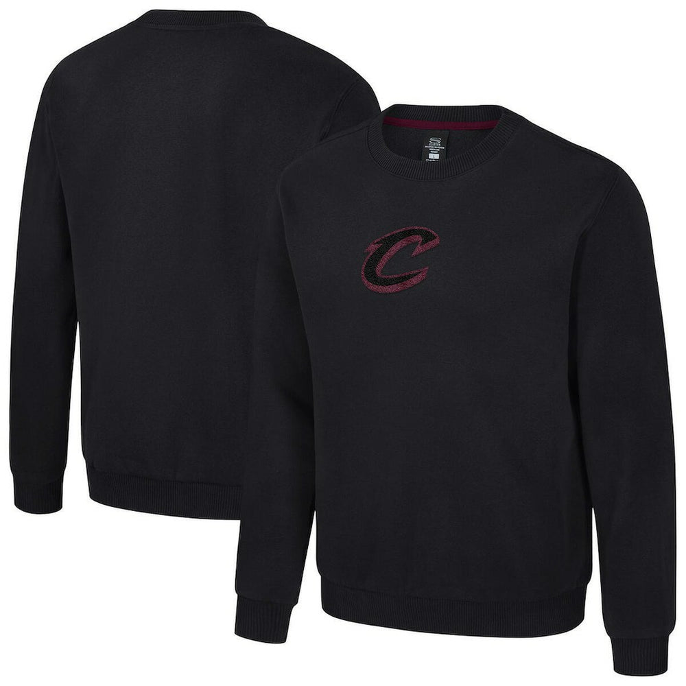 Cleveland Cavaliers Stadium Essentials Unisex Club Level Chenille Sweatshirt Black - NBA