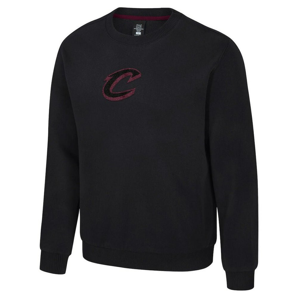 Cleveland Cavaliers Stadium Essentials Unisex Club Level Chenille Sweatshirt Black - NBA