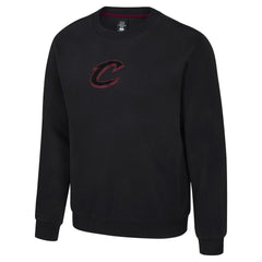 Cleveland Cavaliers Stadium Essentials Unisex Club Level Chenille Sweatshirt Black - NBA