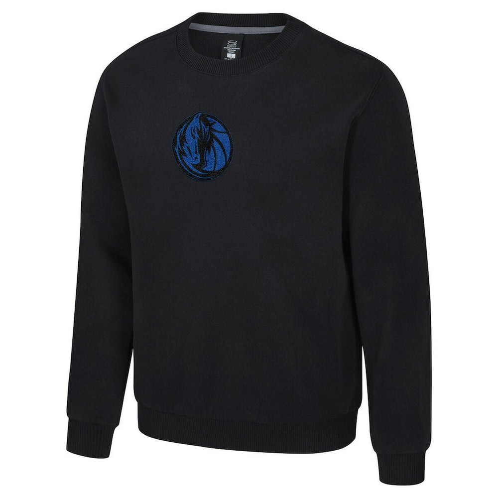 Dallas Mavericks Stadium Essentials Unisex Club Level Chenille Sweatshirt Black - NBA