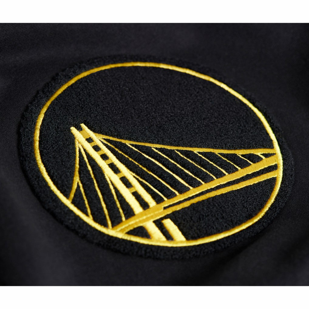 Golden State Warriors Stadium Essentials Unisex Club Level Chenille Sweatshirt Black - NBA