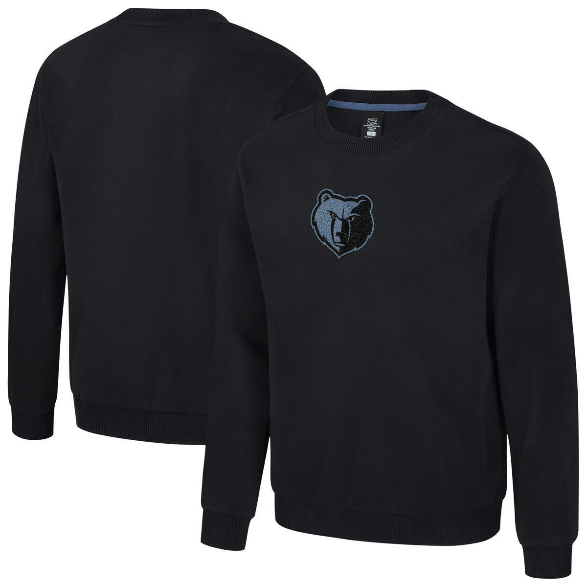 Memphis Grizzlies Stadium Essentials Unisex Club Level Chenille Sweatshirt Black - NBA