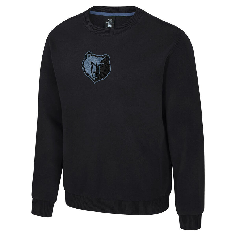 Memphis Grizzlies Stadium Essentials Unisex Club Level Chenille Sweatshirt Black - NBA