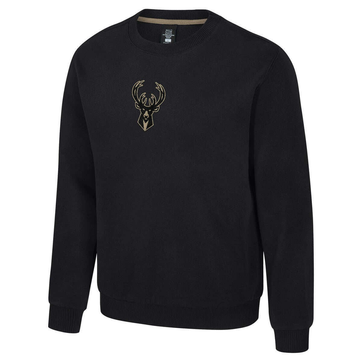 Milwaukee Bucks Stadium Essentials Unisex Club Level Chenille Sweatshirt Black - NBA