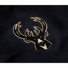Milwaukee Bucks Stadium Essentials Unisex Club Level Chenille Sweatshirt Black - NBA