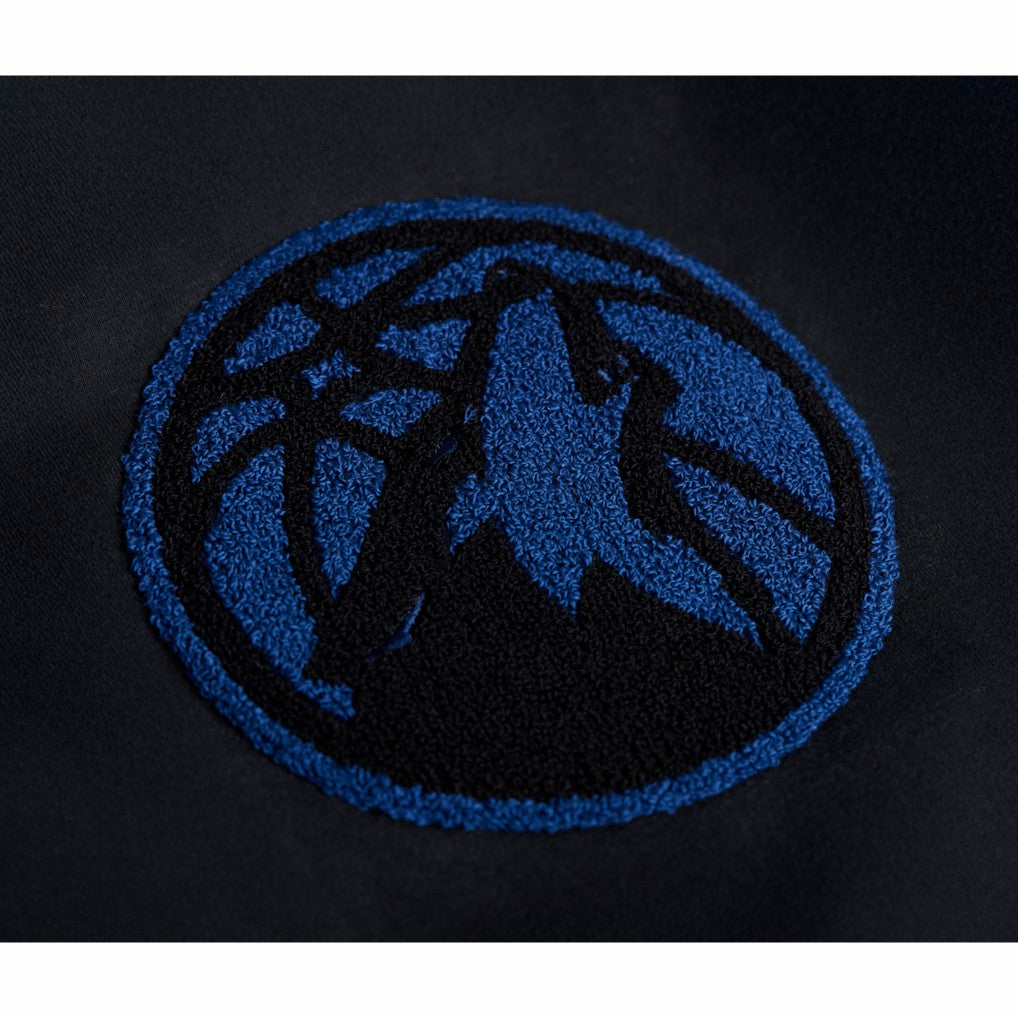 Minnesota Timberwolves Stadium Essentials Unisex Club Level Chenille Sweatshirt Black - NBA