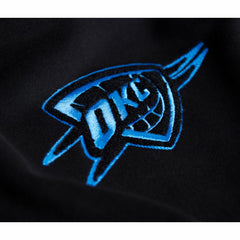 Oklahoma City Thunder Stadium Essentials Unisex Club Level Chenille Sweatshirt Black - NBA