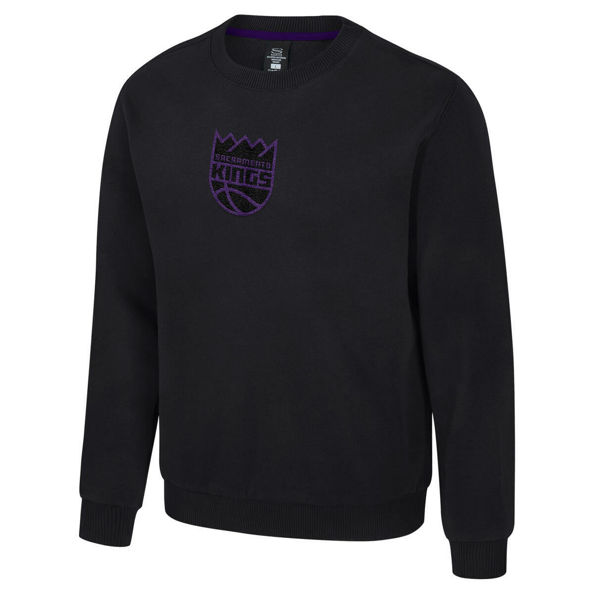 Sacramento Kings Stadium Essentials Unisex Club Level Chenille Sweatshirt Black - NBA