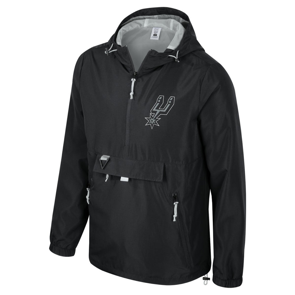 San Antonio Spurs Stadium Essentials Unisex Compete Quarter-Zip Hoodie Jacket Black - NBA