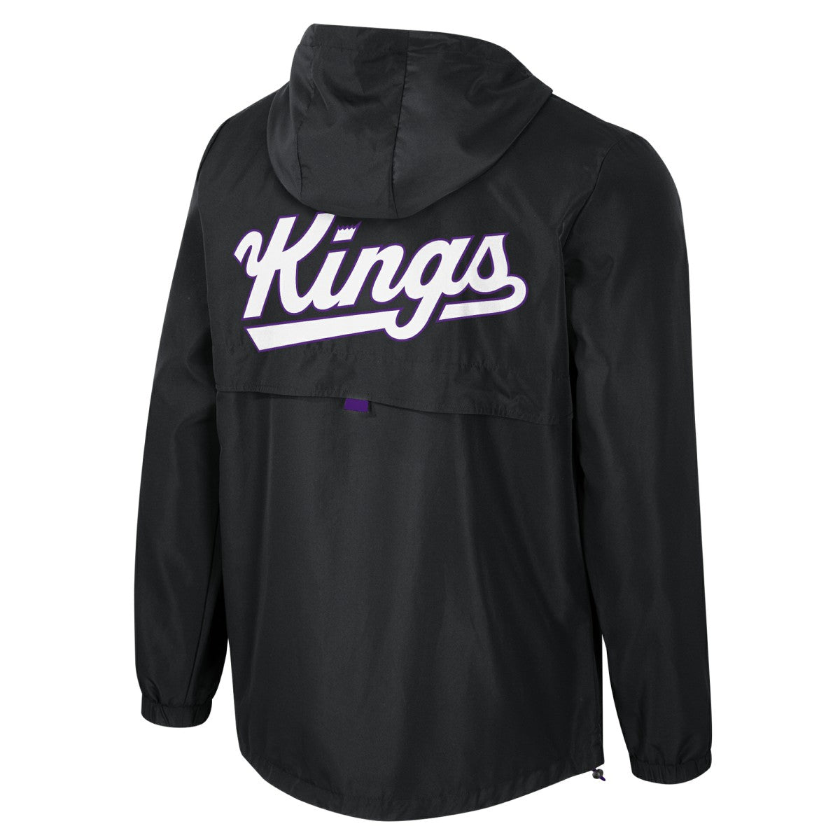 Sacramento Kings Stadium Essentials Unisex Compete Quarter-Zip Hoodie Jacket Black - NBA