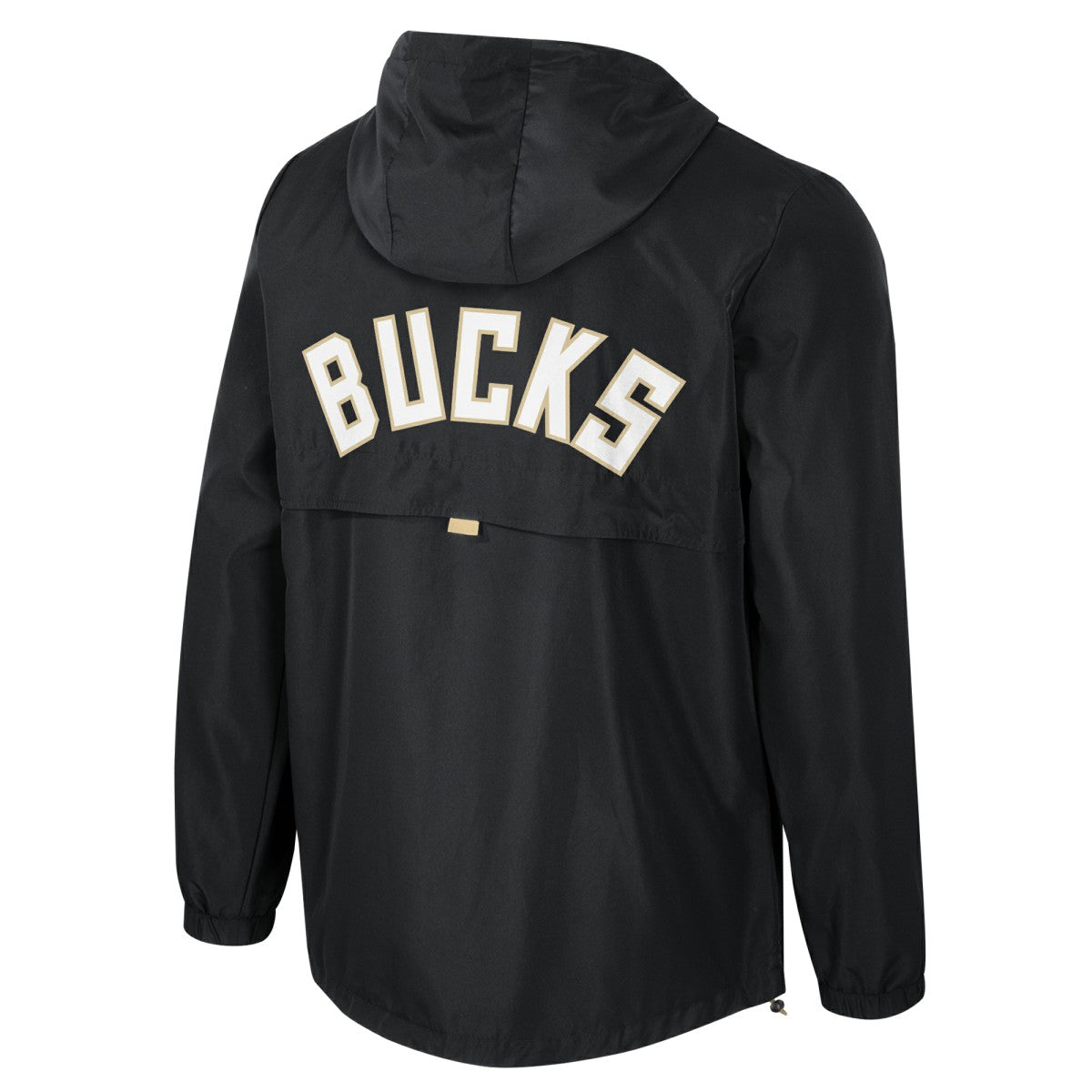Milwaukee Bucks Stadium Essentials Unisex Compete Quarter-Zip Hoodie Jacket Black - NBA