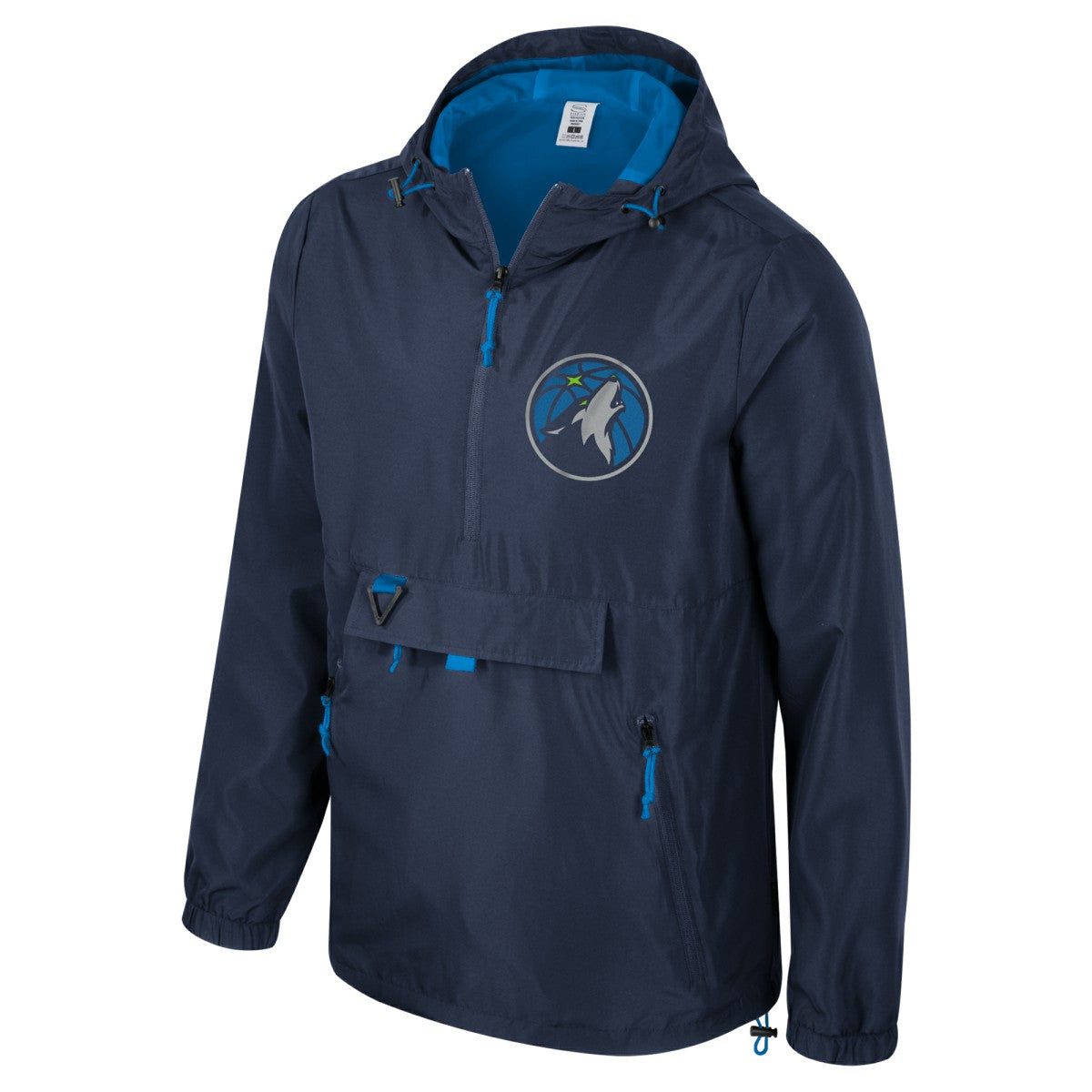 Minnesota Timberwolves Stadium Essentials Unisex Compete Quarter-Zip Hoodie Jacket Navy - NBA