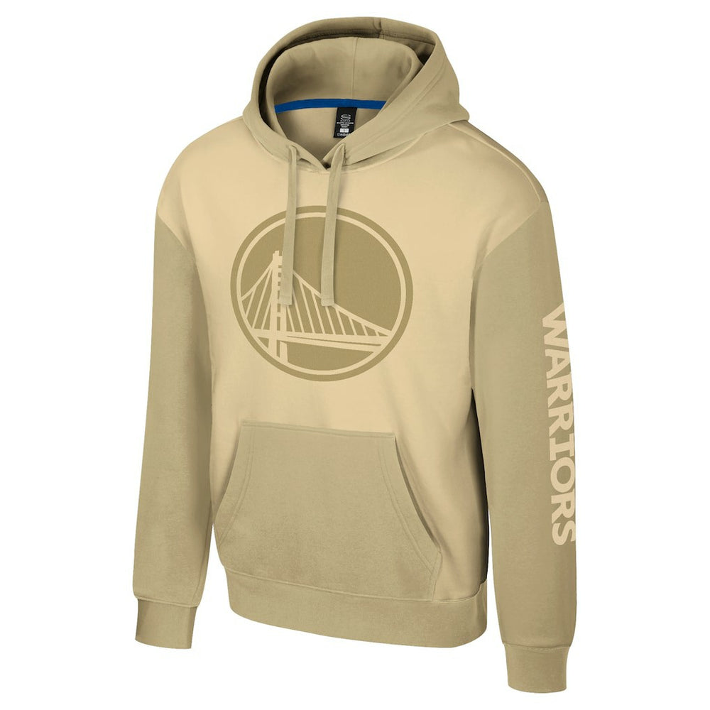 Golden State Warriors Stadium Essentials Unisex Rafters Burst Hoodie Khaki - NBA