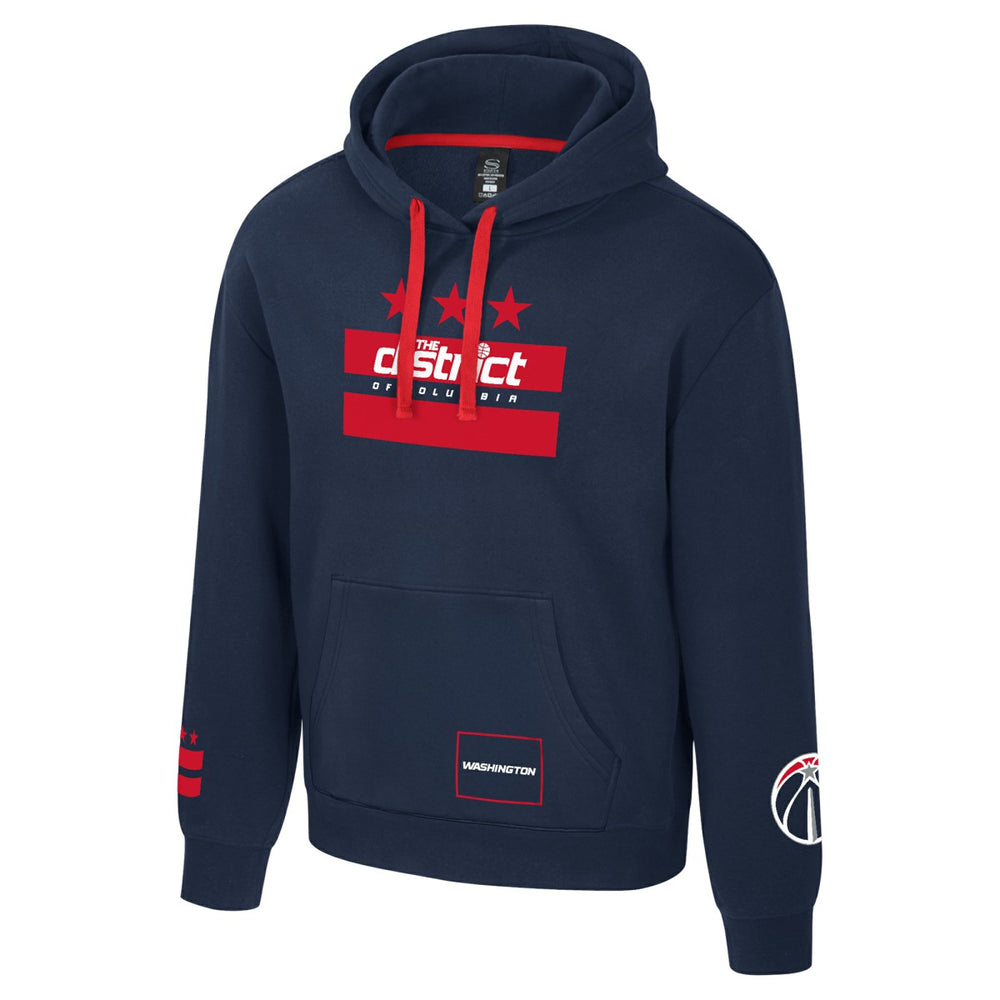 Washington Wizards Stadium Essentials Unisex City Star Hoodie Navy - NBA