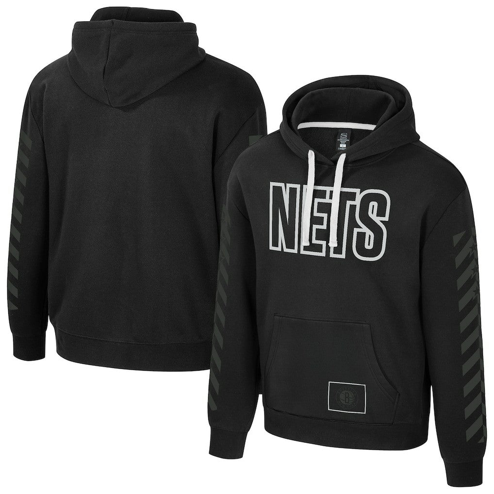 Brooklyn Nets Stadium Essentials Unisex City Star Hoodie Black - NBA