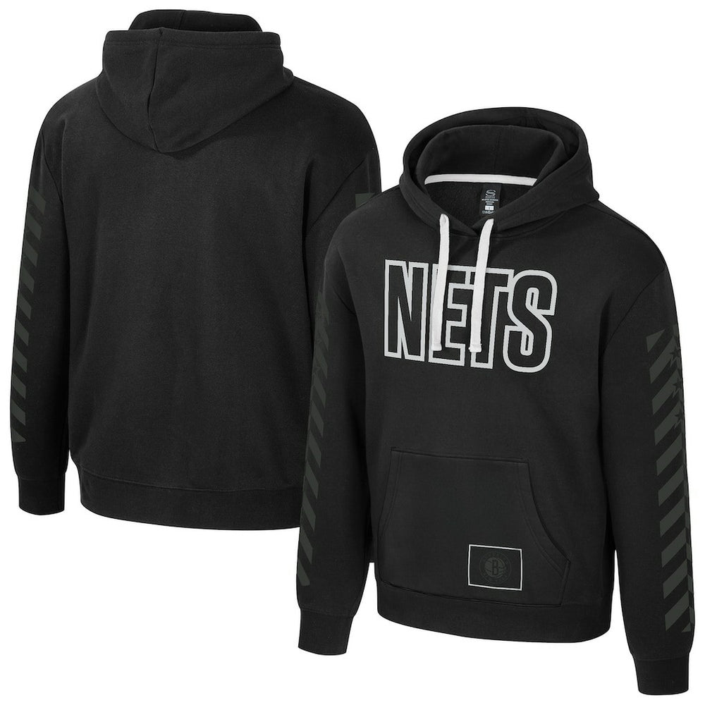 Brooklyn Nets Stadium Essentials Unisex City Star Hoodie Black - NBA