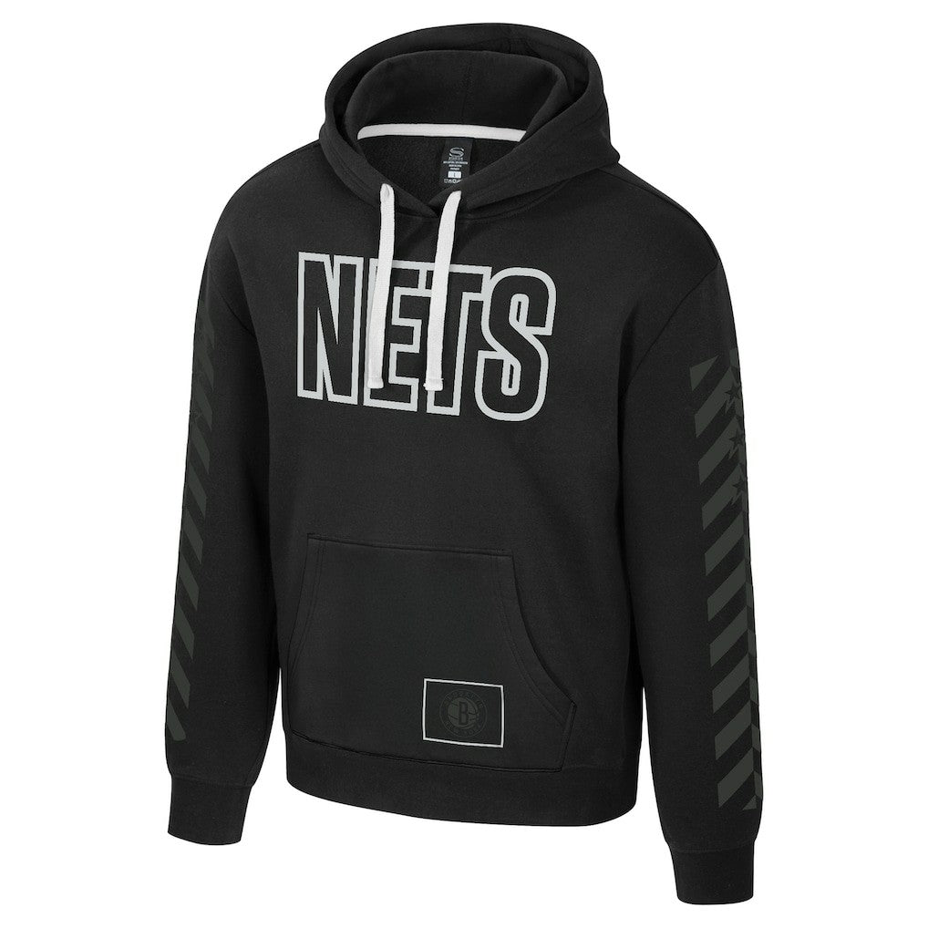Brooklyn Nets Stadium Essentials Unisex City Star Hoodie Black - NBA