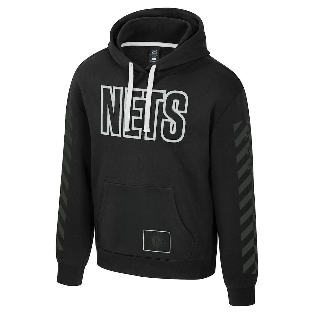 Brooklyn Nets Stadium Essentials Unisex City Star Hoodie Black - NBA