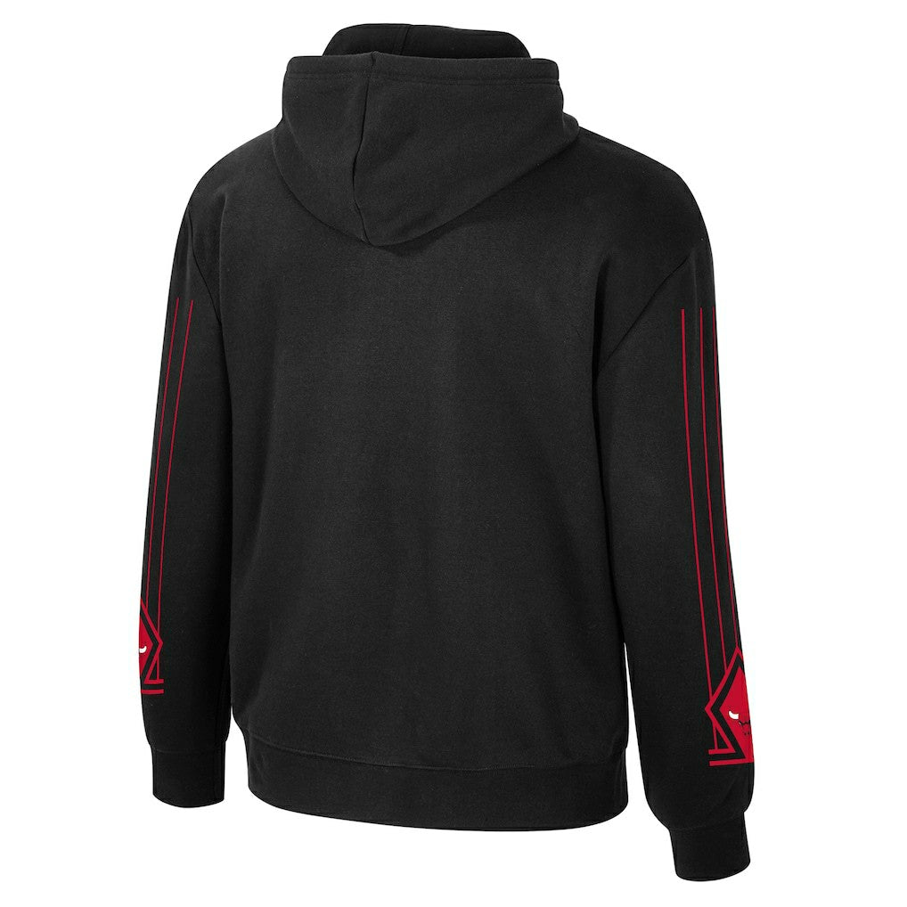 Chicago Bulls Stadium Essentials Unisex City Star Hoodie Black - NBA