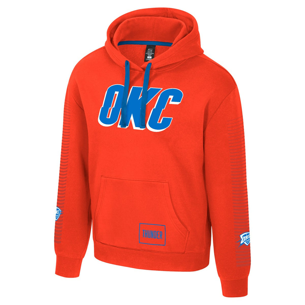 Oklahoma City Thunder Stadium Essentials Unisex City Star Hoodie Orange - NBA