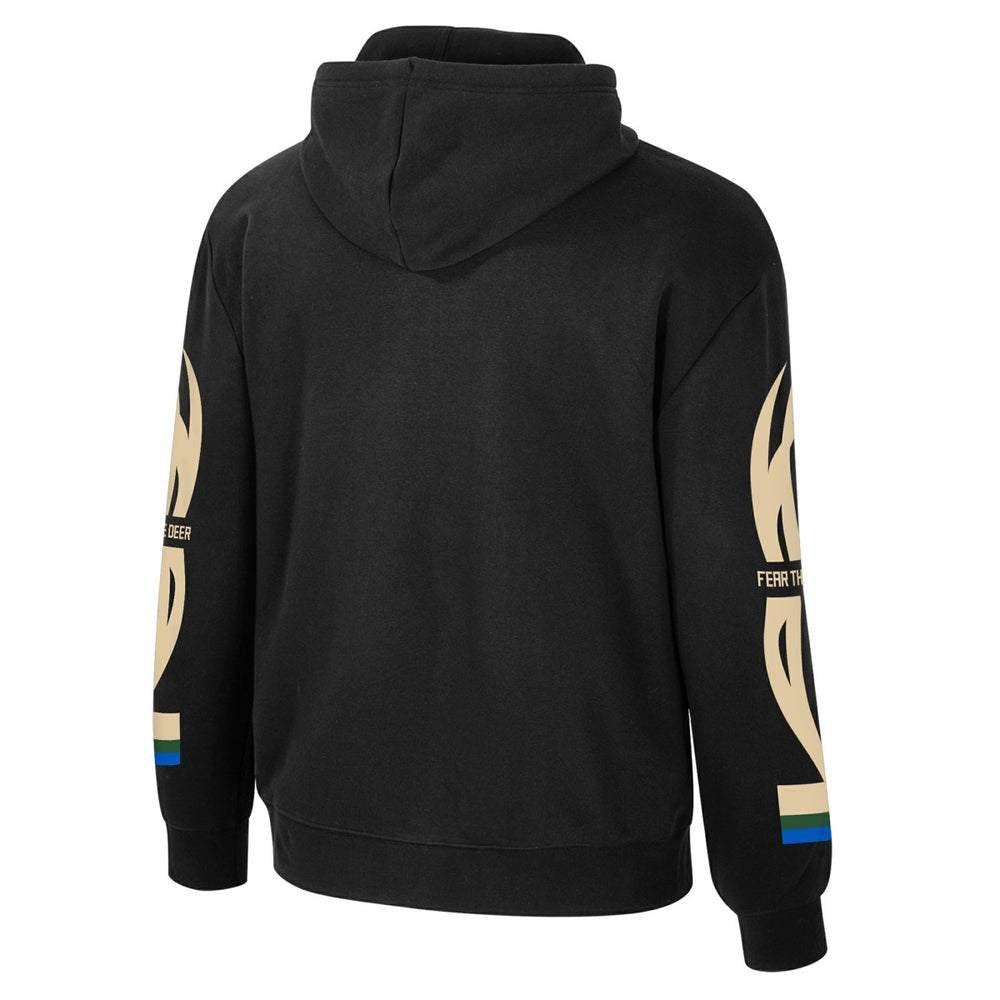 Milwaukee Bucks Stadium Essentials Unisex City Star Hoodie Black - NBA