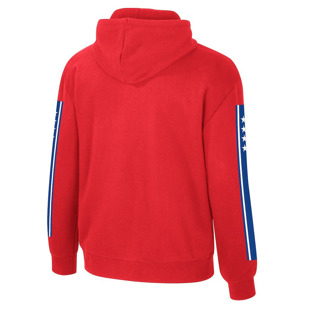 Philadelphia 76ers Stadium Essentials Unisex City Star Hoodie Red - NBA