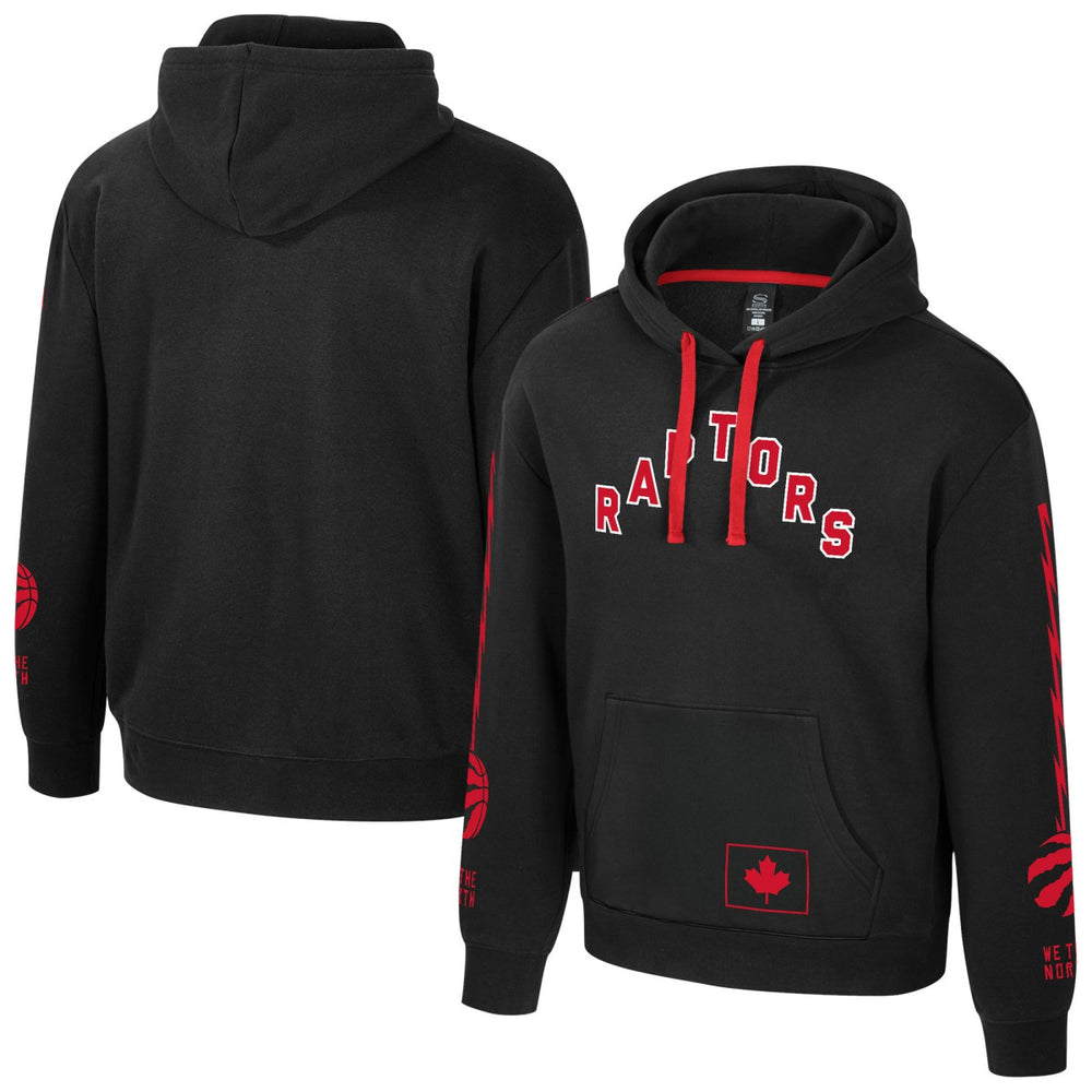 Toronto Raptors Stadium Essentials Unisex City Star Hoodie Black - NBA
