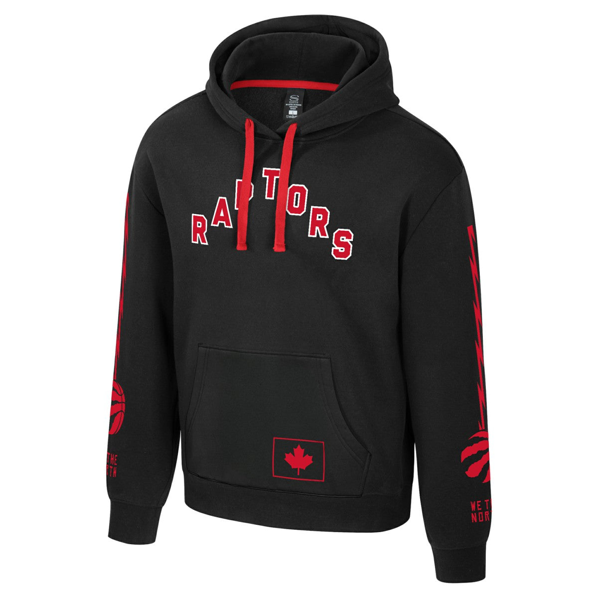 Toronto Raptors Stadium Essentials Unisex City Star Hoodie Black - NBA