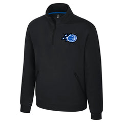 Orlando Magic Stadium Essentials Unisex Varsity Trainer Quarter-Zip Pullover Black - NBA