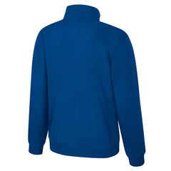 Golden State Warriors Stadium Essentials Unisex Varsity Trainer Quarter-Zip Pullover Royal - NBA