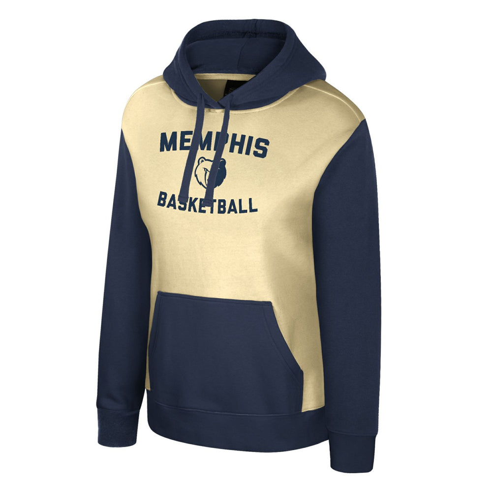 Memphis Grizzlies Stadium Essentials Women's Rafters Road Trip Hoodie Cream - NBA