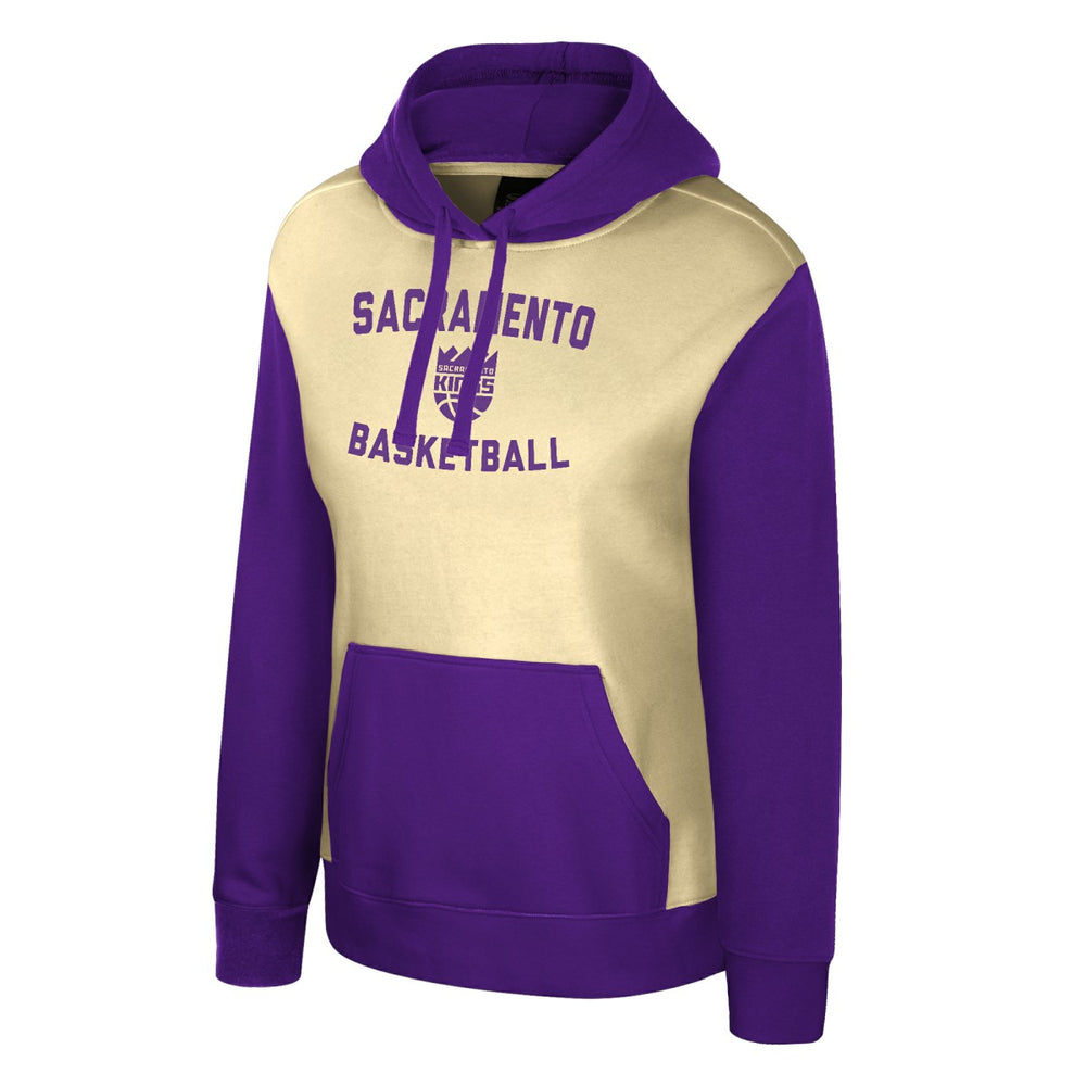 Sacramento Kings Stadium Essentials Women's Rafters Road Trip Hoodie Cream - NBA