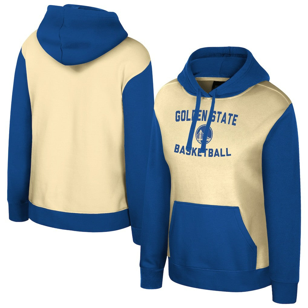 Golden State Warriors Stadium Essentials Women's Rafters Road Trip Hoodie Cream - NBA