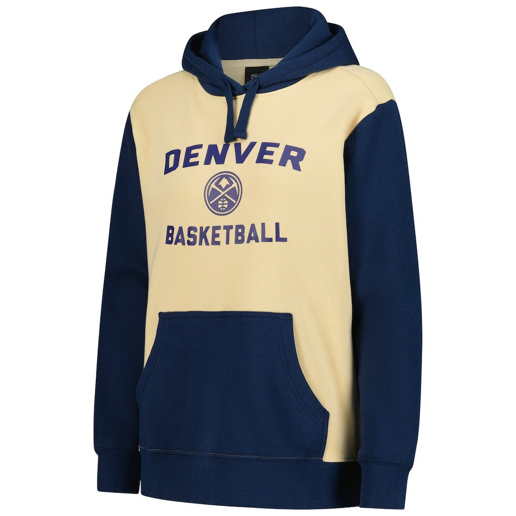 Denver Nuggets Stadium Essentials Women's Rafters Road Trip Hoodie Cream - NBA