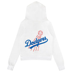 Los Angeles Dodgers Aviator Nation x MLB Unisex Five-Stripe Tri-Blend Full-Zip Hoodie - MLB